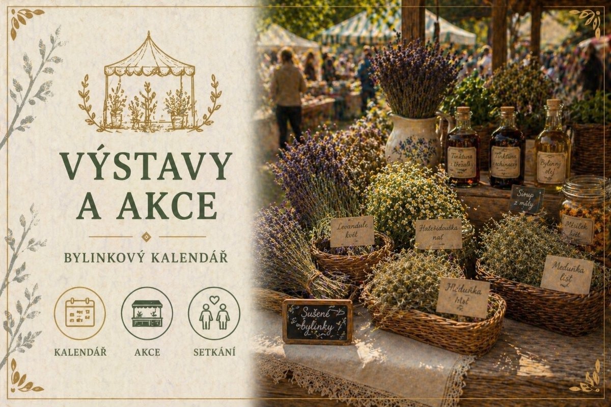 Bylinkové výstavy a akce