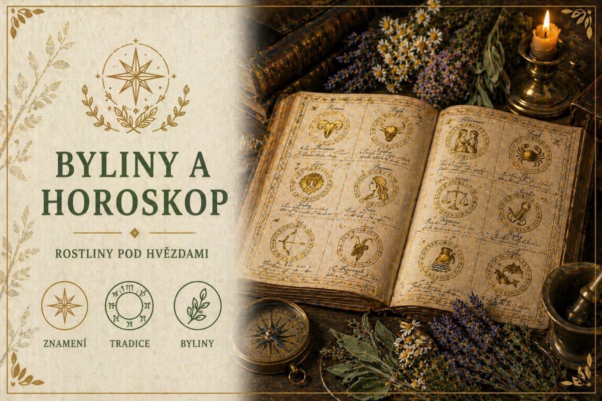 Bylinky a horoskop, znamení zvěrokruhu