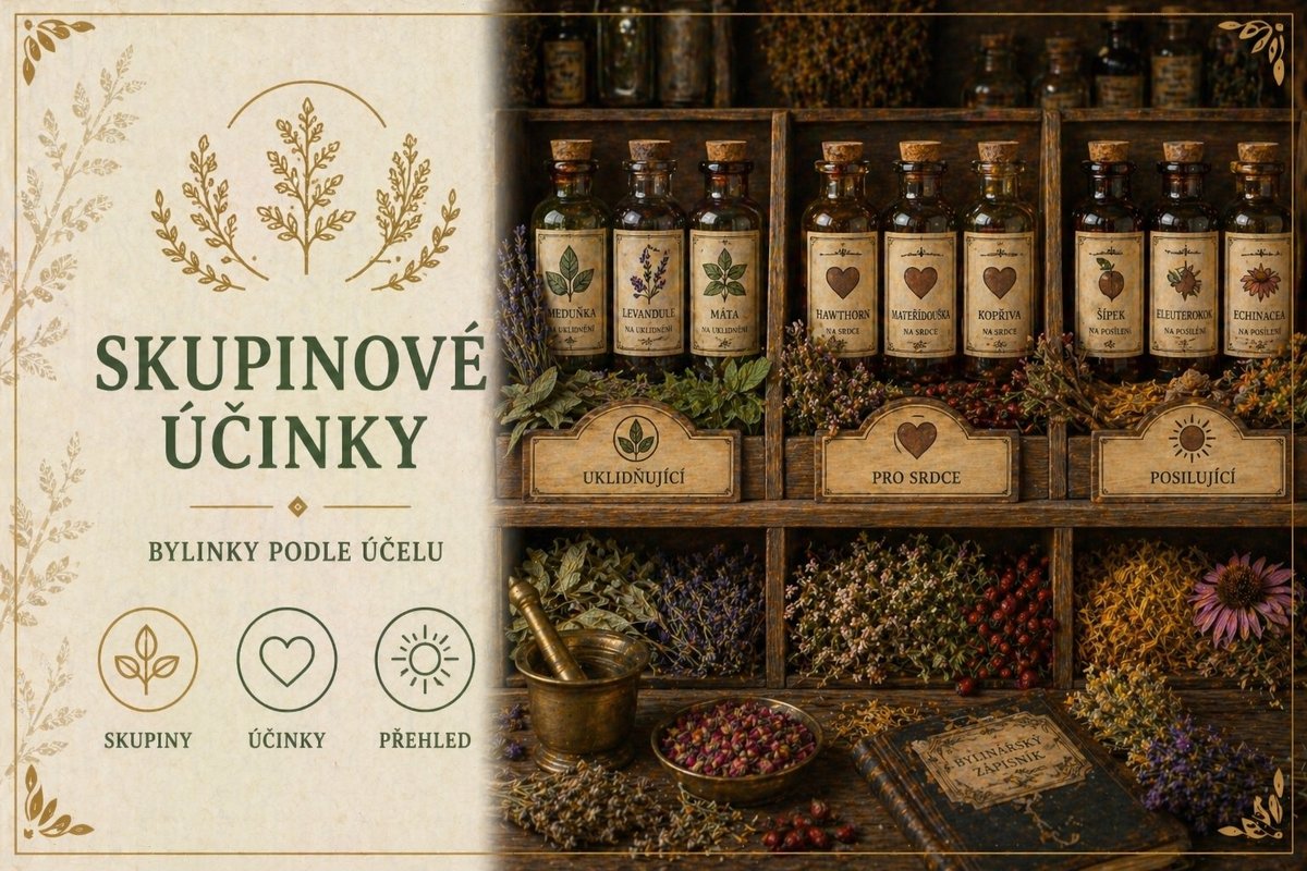 Skupinové účinky bylinek