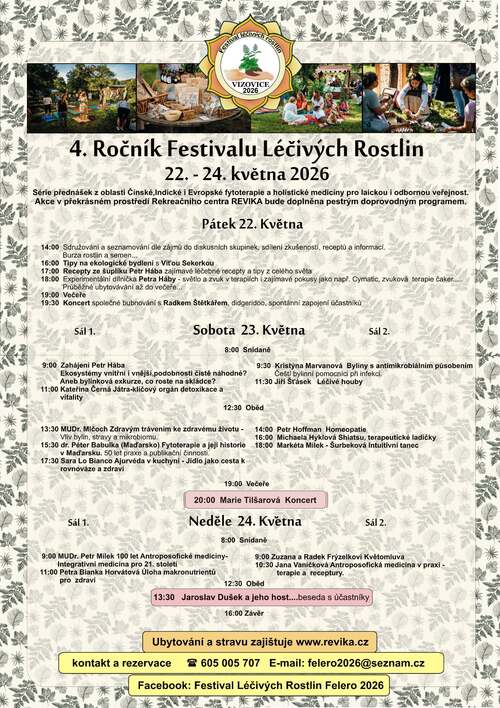 festival lecivych rostlin vizovice kveten 2026