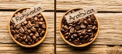 Arabica robusta rozdíl