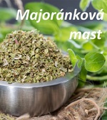 majorakova mast recept postup navod priprava suroviny ingredience pouziti vyuziti